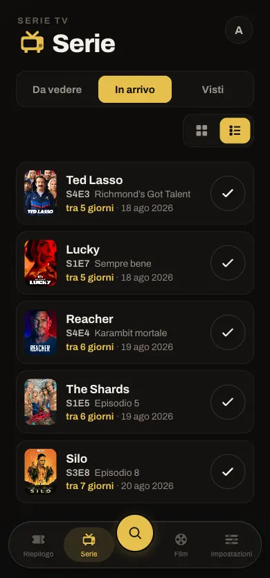 In arrivo — Epilog